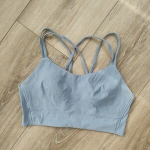 Women's Blue Strappy Bralette